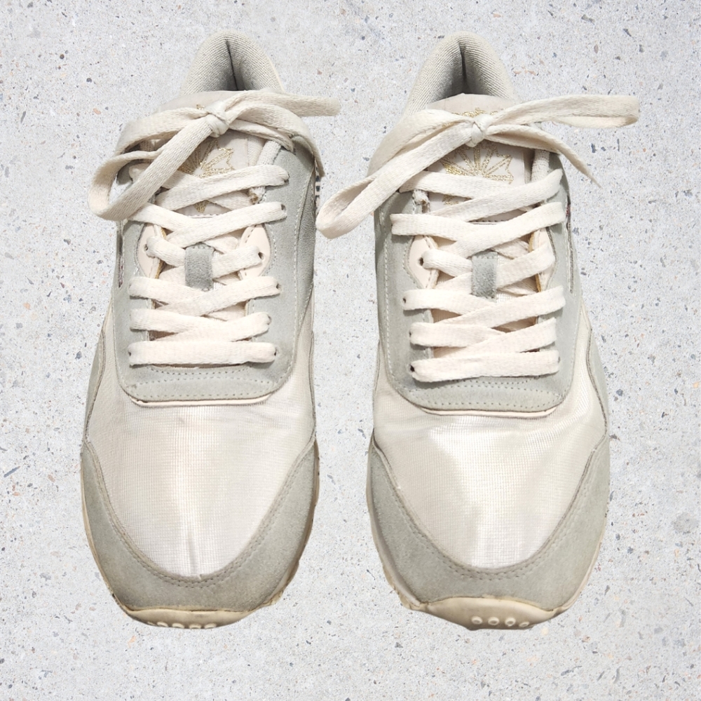 Reebok Nylon Classic Retro Chalk Color Size US 9